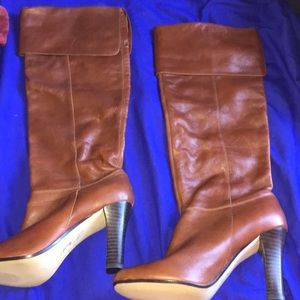 Steve Madden Brown Pull On Boots